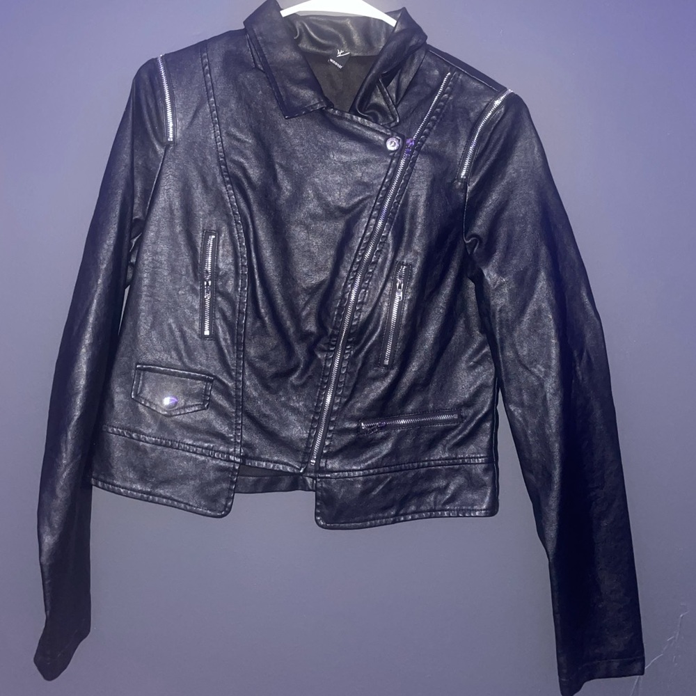 Windsor Black Leather Jacket
